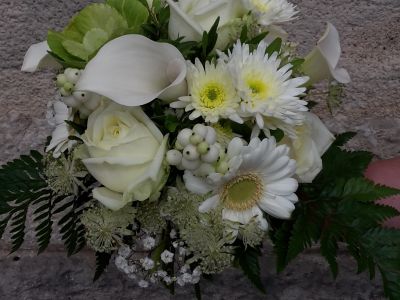 Bouquet de mariés ronds Ferrières-en-Gâtinais