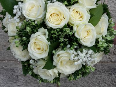 Bouquet de mariés ronds Ferrières-en-Gâtinais