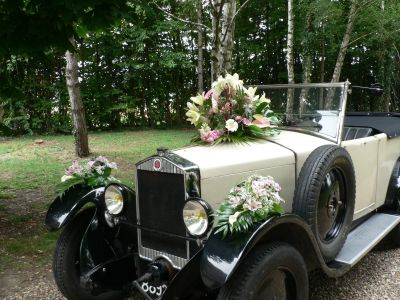 fleuriste voiture de mariage Ferrières-en-Gâtinais