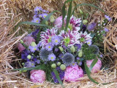 Bouquet de mariés ronds Ferrières-en-Gâtinais