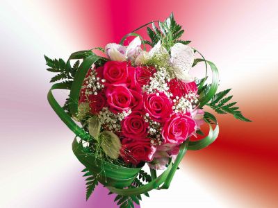 Bouquet de mariés ronds Ferrières-en-Gâtinais
