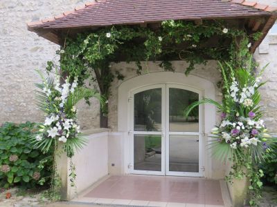 Décoration florale exterieue Ferrières-en-Gâtinais