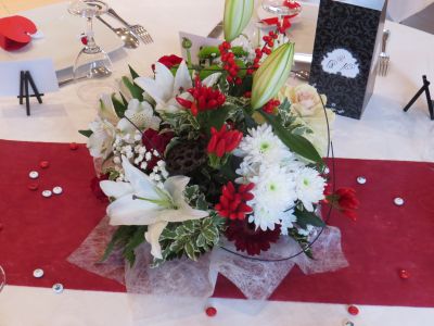fleurs Centre de table Montargis