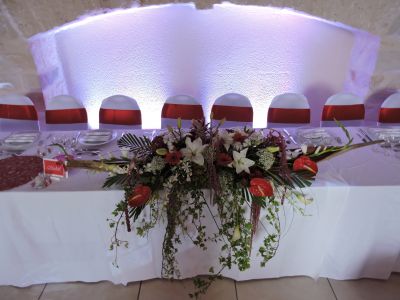 fleurs Centre de table Montargis