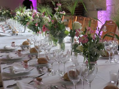 fleurs Centre de table Montargis
