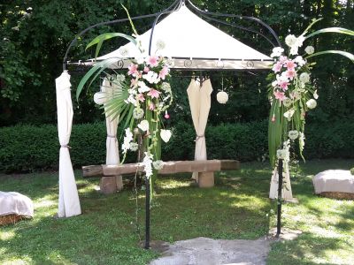 Décoration florale exterieue Ferrières-en-Gâtinais