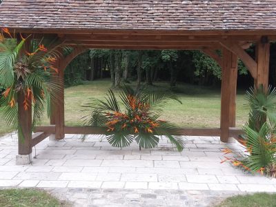 Décoration florale exterieue Ferrières-en-Gâtinais